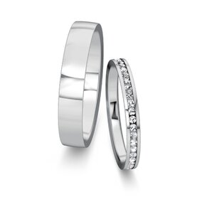 Trouwringen Desire met diamanten 0,29ct