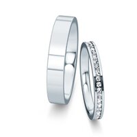Trouwringen Infinity met diamanten 0,29ct