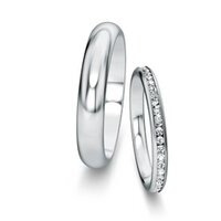 Trouwringen Delight/Heaven met diamanten 0,3ct