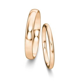 Trouwringen Classic/Eternal in 18K roségoud