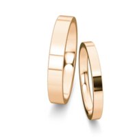 Trouwringen Infinity in 18K roségoud