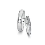 Trouwringen Classic/Eternal met diamanten 0,29ct