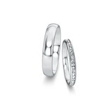 Trouwringen Classic/Eternal met diamanten 0,29ct
