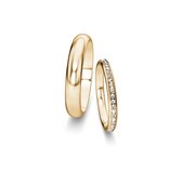 Trouwringen Heaven met diamanten 0,3ct