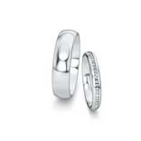Trouwringen Classic/Eternal met diamanten 0,13ct