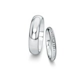 Trouwringen Heaven met diamanten 0,135ct