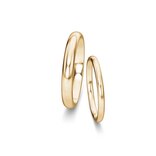 Trouwringen Classic/Eternal in 14K geelgoud