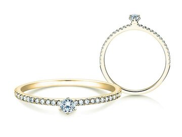 Verlovingsring Classic Pavé Lab-grown diamant