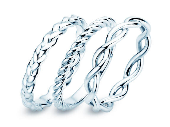 Damesringen zonder edelsteen