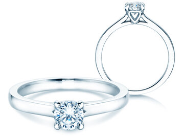 Verlovingsring Romance in zilver