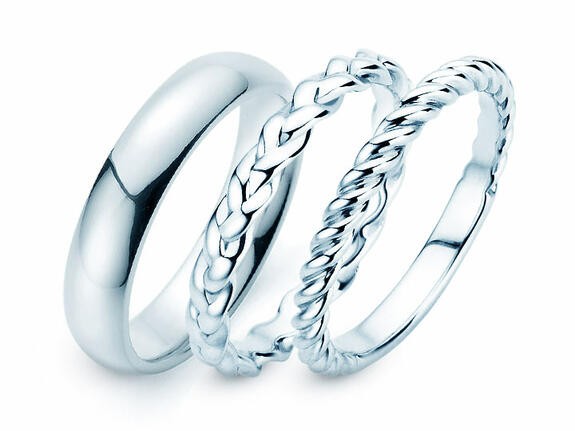Verlovingsringen zonder diamanten voor mannen en vrouwen