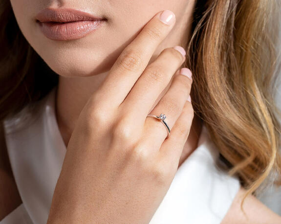 Verlovingsringen in het voordelige edelmetaal zilver 925/-