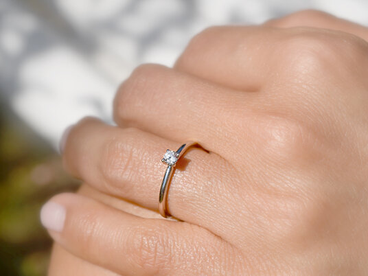 Verlovingsring Classic 4 in zilver