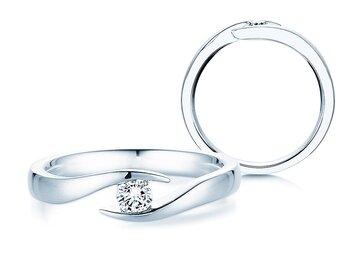 Verlovingsring Twist Lab-grown diamant