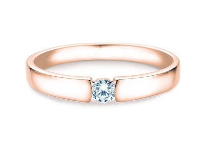 Verlovingsring Infinity Petite in roségoud