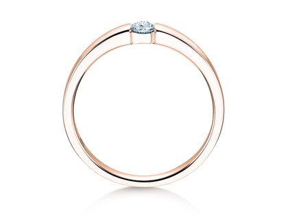 Verlovingsring Infinity Petite in roségoud