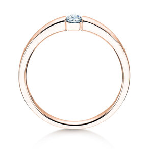 Verlovingsring Infinity Petite in roségoud