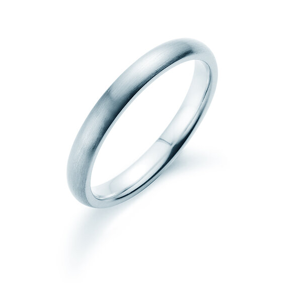 Model Classic 3mm in zilver 925/- mat