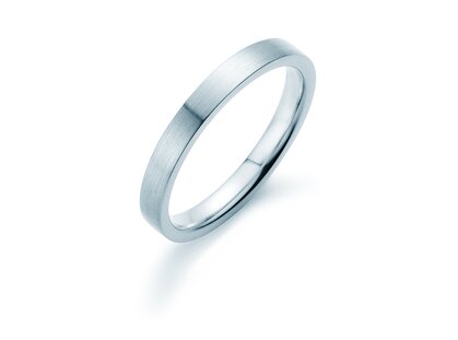 Model Modern 3mm in platina 950/- mat
