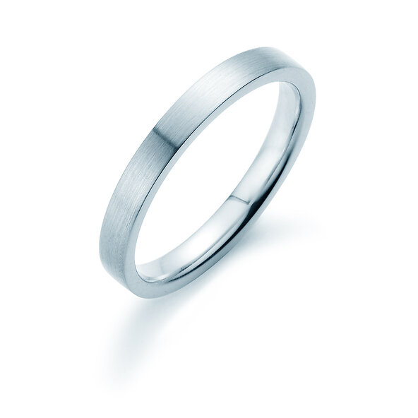 Model Modern 3mm in zilver 925/- mat