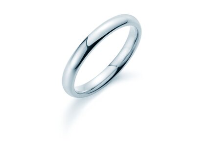 Herenring Classic 2,5mm in platina 950/- gepolijst