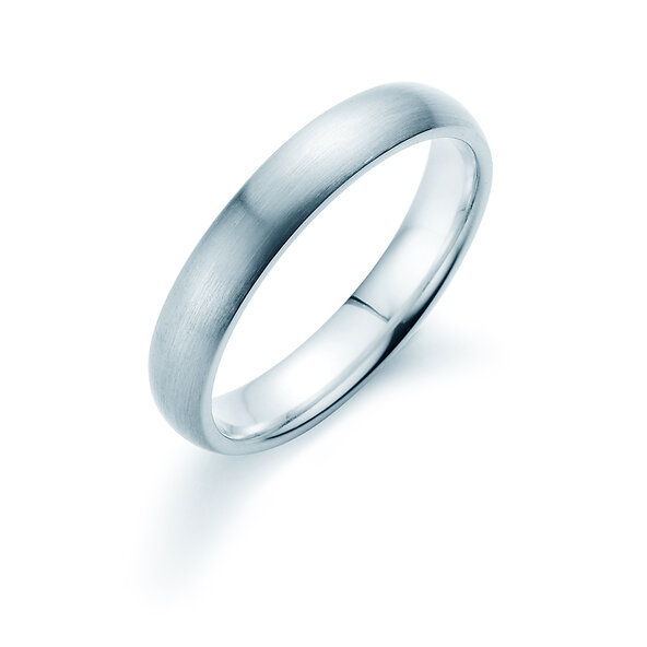 Model Classic 4mm in zilver 925/- mat