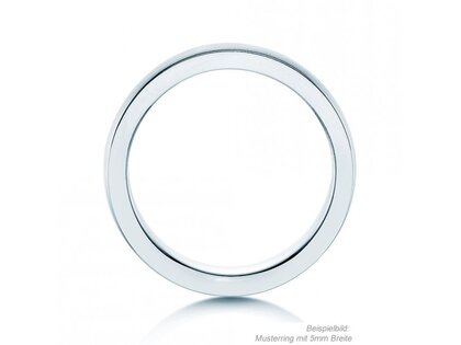 Model Infinity in platina 950/- mat