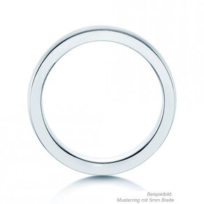 Model Infinity in platina 950/- mat