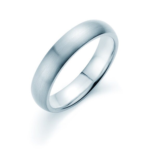 Model Classic 5mm in zilver 925/- mat