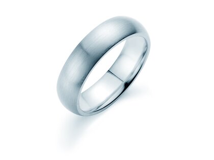 Model Classic 6mm in zilver 925/- mat