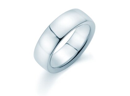 Model Infinity 7mm in platina 950/- gepolijst
