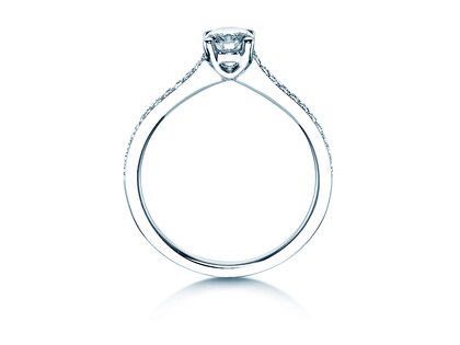 Verlovingsring Claire in 18K witgoud met diamanten 0,70ct G/SI