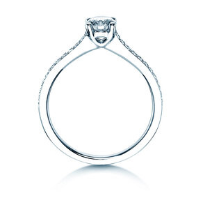 Verlovingsring Claire in 18K witgoud met diamanten 0,70ct G/SI