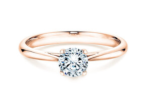 Verlovingsring Delight in 18K roségoud met Lab-grown diamant 0,50ct E/VS