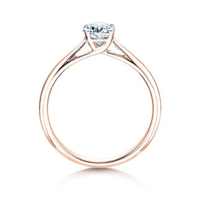 Verlovingsring Delight in 18K roségoud met Lab-grown diamant 0,50ct E/VS