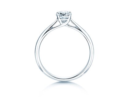 Verlovingsring Delight in 14K witgoud met diamant 0,50ct H/SI