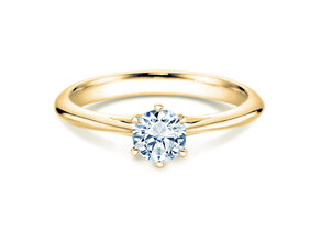 Verlovingsring Heaven 6 in 9K geelgoud met Lab-grown diamant 0,50ct E/VS