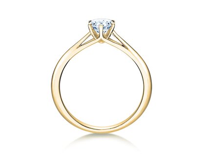 Verlovingsring Heaven 6 in 9K geelgoud met Lab-grown diamant 0,50ct E/VS