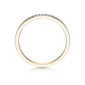Verlovingsring Endless Love in 14K geelgoud met diamanten 0,20ct G/SI