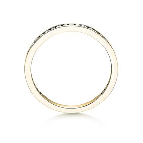 Verlovingsring Endless Love in 14K geelgoud met diamanten 0,33ct G/SI