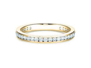 Verlovingsring Endless Love in 9K geelgoud met diamanten 0,50ct G/SI
