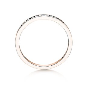 Verlovingsring Endless Love in 9K roségoud met diamanten 0,33ct G/SI