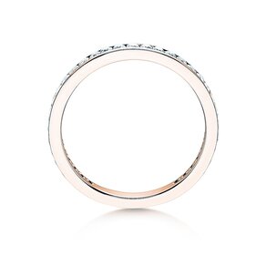Verlovingsring Endless Love in 14K roségoud met diamanten 0,50ct G/SI