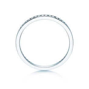 Verlovingsring Endless Love in 14K witgoud met diamanten 0,20ct G/SI