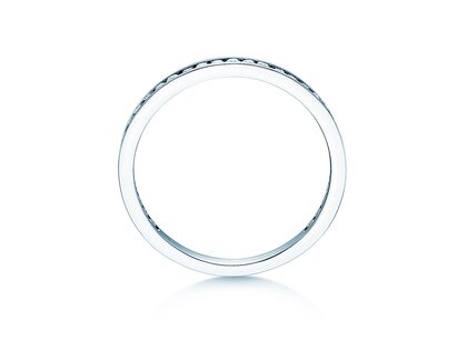 Verlovingsring Endless Love in 9K witgoud met diamanten 0,33ct G/SI