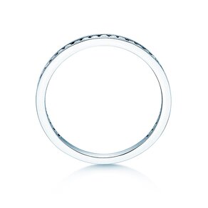 Verlovingsring Endless Love in 9K witgoud met diamanten 0,33ct G/SI