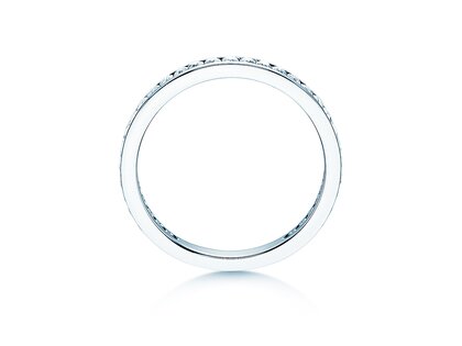 Verlovingsring Endless Love in 14K witgoud met diamanten 0,50ct G/SI