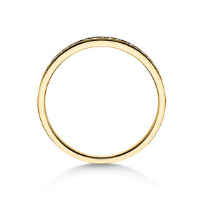Verlovingsring Alliance-/Eternityring in 14K geelgoud met diamanten 0,21ct G/SI