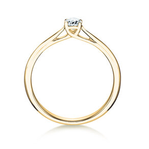 Verlovingsring Delight in 18K geelgoud met Lab-grown diamant 0,25ct E/VS