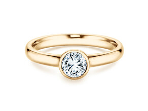 Verlovingsring Eternal in 9K geelgoud met diamant 1,00ct H/SI